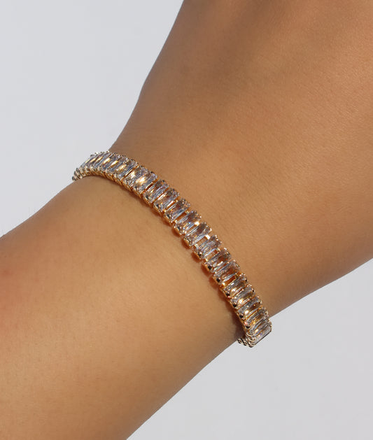 Baguette Tennis Bracelet