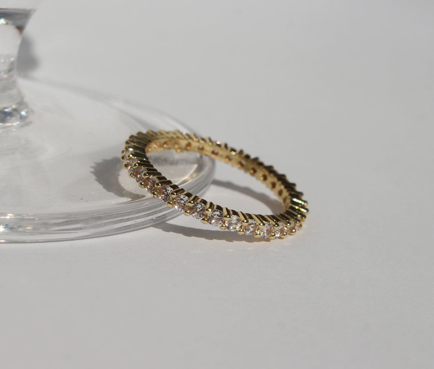 Sol gold filled ring