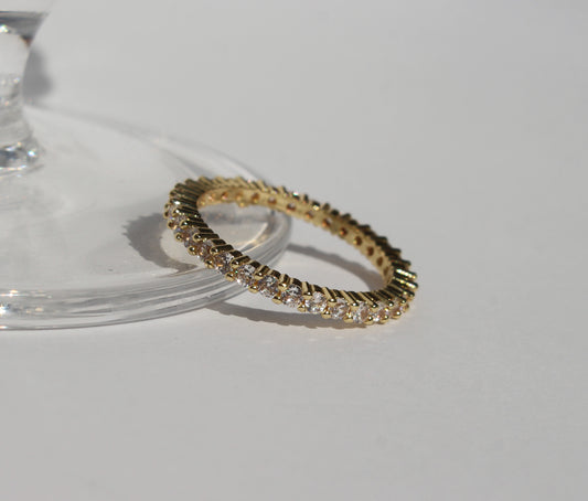 Sol gold filled ring